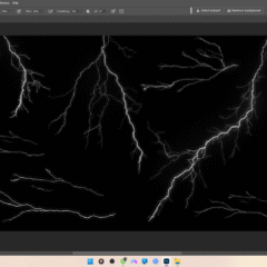 Bộ Brush Tạo Sấm Sét Trong Photoshop