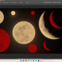 Bộ Brush Tạo Mặt Trăng Đẹp Nhất Trong Photoshop