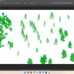Bộ Brush Tạo Cây Và Bụi Rậm Trong Photoshop