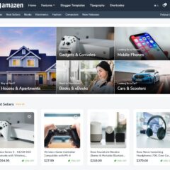 Amazen Blogger Template - Bán Hàng Chuẩn SEO, Hiện Đại Và Tối Ưu Thương Mại Điện Tử