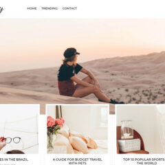 Holiday Blogger Template - Thời Trang Chuẩn SEO Dành Cho Fashion, Beauty, Lifestyle Và Photography