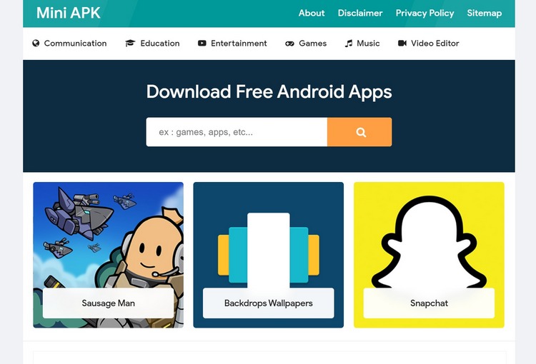 Mini-APK-Blogger-Template