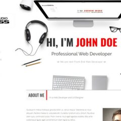 Studio Press Blogger Template - Portfolio Chuẩn SEO Dành Cho Freelancer, Designer Và Agency
