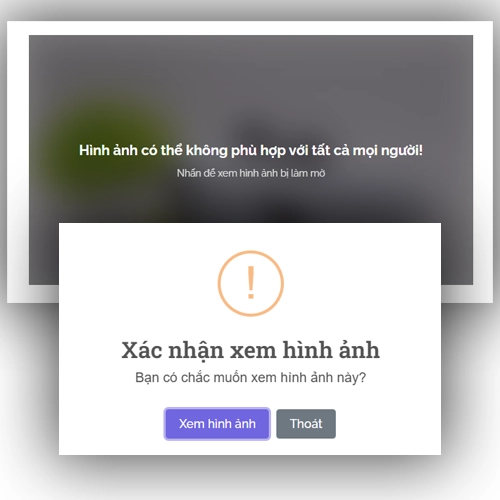 code che mờ ảnh