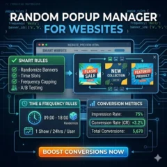 Chức năng popup hình ảnh banner ngẫu nhiên theo tần suất cho mọi website